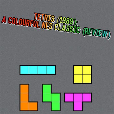 Tetris (1989): A colourful NES classic (Review) | Video Games Amino