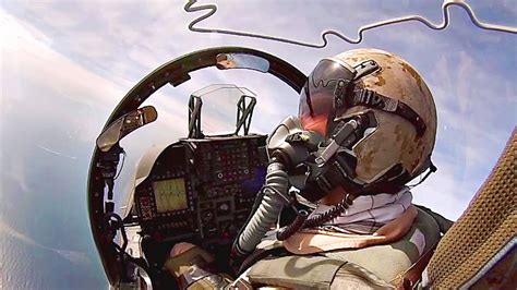 Cockpit View: AV-8B Harrier II Taking Off From USS Kearsarge. Pilot's Perspective - YouTube