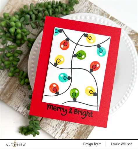 Quick and Easy Christmas Card - Altenew Blog