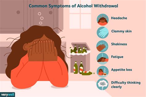 Common Alcohol Withdrawal Symptoms