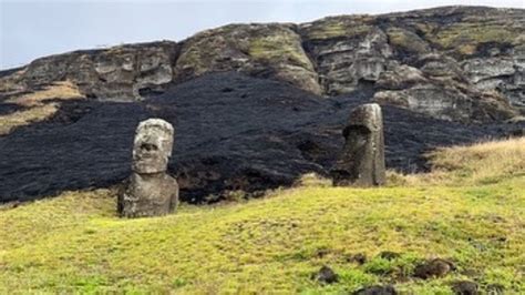 Easter Island fire ravages sacred statues, damage may be ‘irreparable ...