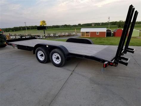 RENTAL - 80" x 18' Implement / Car Hauler | TBE Equipment | Trailers, Tractors, Mowers ...