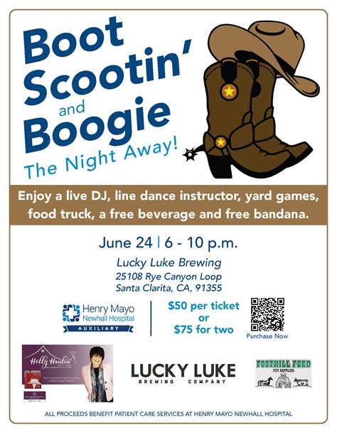 Boot Scootin' & Boogie — Lucky Luke Brewing