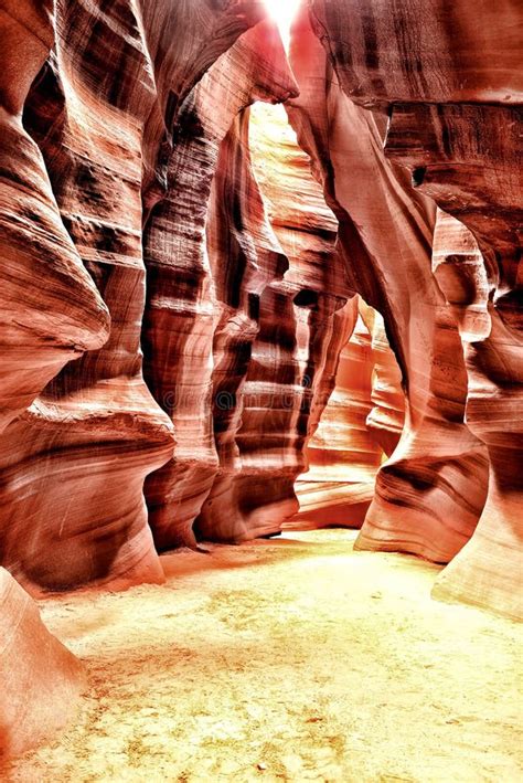 Antelope Canyon Arizona Navajo Nation Arizona Stock Photo - Image of ...