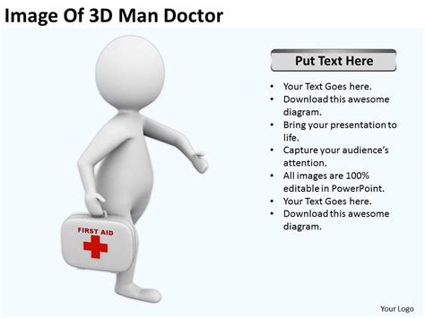 Image Of 3D Man Doctor Ppt Graphics Icons | PowerPoint Design Template ...