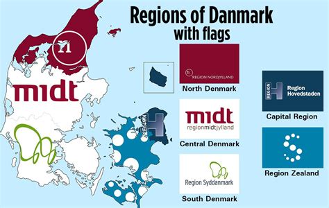 Regional flags of Denmark : r/vexillology