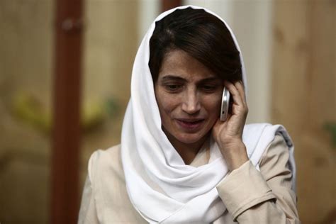 Nasrin Sotoudeh, avocate iranienne et militante des droits humains ...