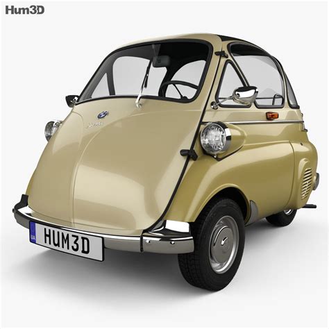 BMW Isetta 250 1955 3D model - Vehicles on Hum3D