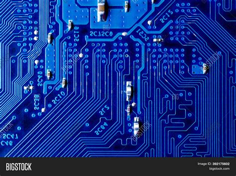 Blue Circuit Board Image & Photo (Free Trial) | Bigstock