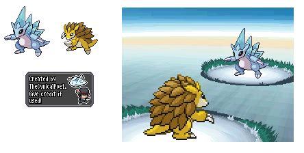 Alolan Form Sandslash Sprite by TheCynicalPoet on DeviantArt