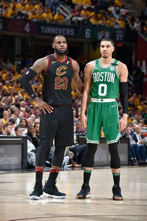 Jayson Tatum & Lebron James | Nba shirts, Jayson tatum, Nba sports