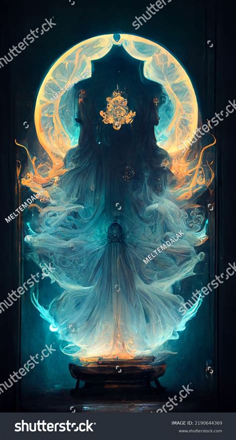 Goddess Illusion Illustration Art Stock Illustration 2190644369 ...