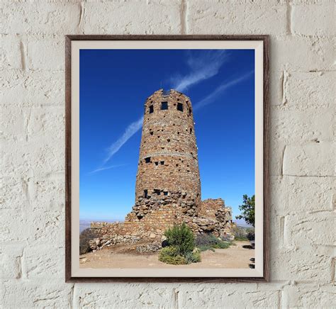 Desert View Watchtower Fine Art Print Mary Colter Architect | Etsy | Grand canyon photography ...