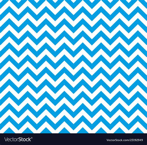 Blue and white zig zag seamless pattern Royalty Free Vector