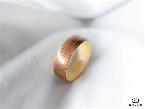 Wooden Rings for Men Mens Wooden Ring Handmade Walnut - Etsy