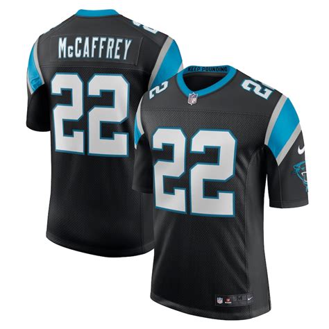 Nike Christian McCaffrey Carolina Panthers Black Classic Limited Jersey