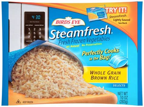 Birds Eye Steamfresh Brown Rice | Hy-Vee Aisles Online Grocery Shopping