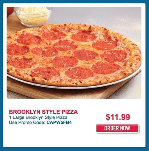 Domino's Pizza Canada Coupons: 1 Large Brooklyn Style Pizza for $11.99! - Canadian Freebies ...