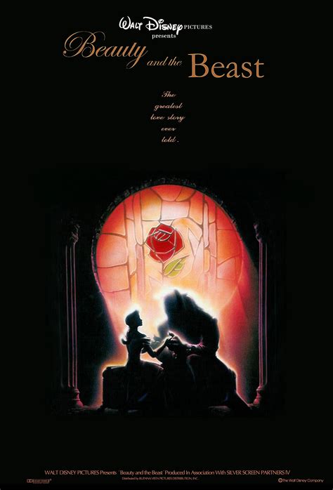 Beauty And The Beast 1991 Poster