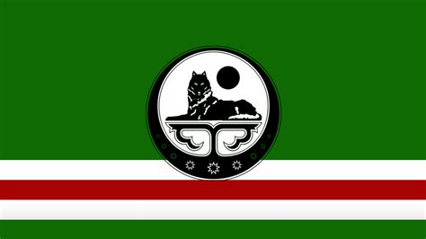 Chechnya flag of Itchkeria by SkudasLazepe2012 on DeviantArt