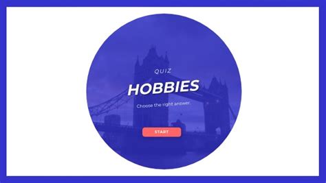 QUIZ SECRET HOBBIES