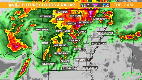 Severe weather possible across Arkansas Monday, Tuesday | thv11.com