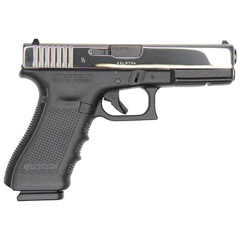 Glock 17 GEN 4 9mm Stainless PVD Finish · DK Firearms