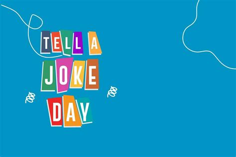 National Tell A Joke Day 25789267 Vector Art at Vecteezy