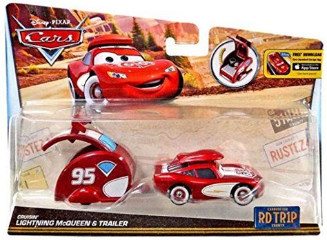 DisneyPixar Cars Carburetor County Road Trip Cruisin Lightning McQueen DieCast Vehicle with ...