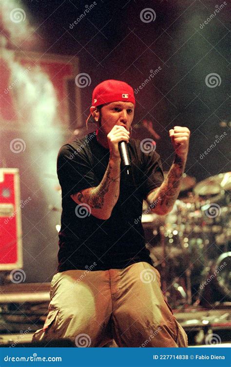 Limp Bizkit,Fred Durst During The Concert Editorial Image ...