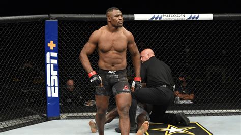 Francis Ngannou explains frustration after devastating 20-second ...