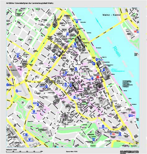 Mainz Map - Germany