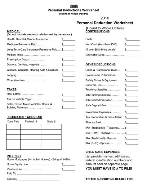 16 Financial Organizer Worksheet / worksheeto.com