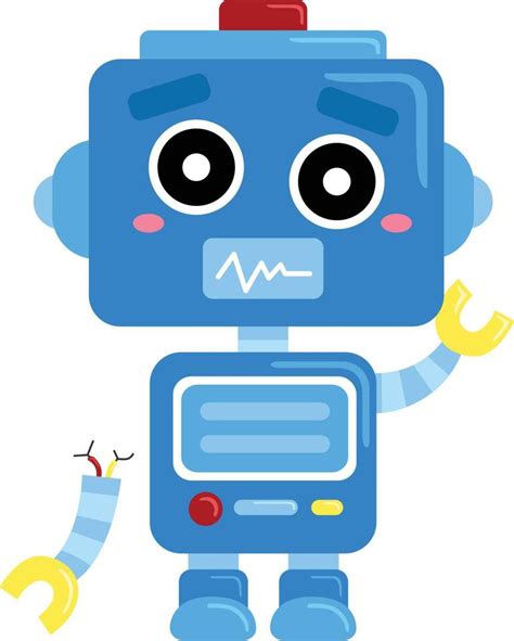 Cute Robot vector clipart picture cartoon 8225752 Vector Art at Vecteezy