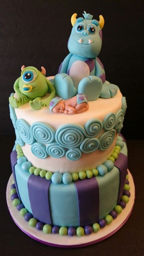 Luna's Cakes | Monsters inc baby shower, Disney baby shower, Baby ...