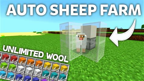 Best Minecraft Bedrock 1.19 Wool Farm: UNLIMITED WOOL! - YouTube