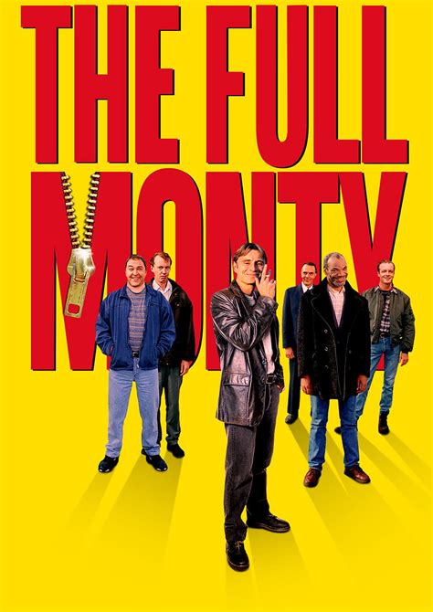 The Full Monty 1997 Poster British Comedy Film Decor Art Robert Carlyle ...