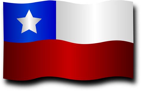 Clipart - Chilean Flag 6