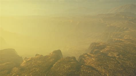 Morning fog in desert Sinai 6165430 Stock Video at Vecteezy