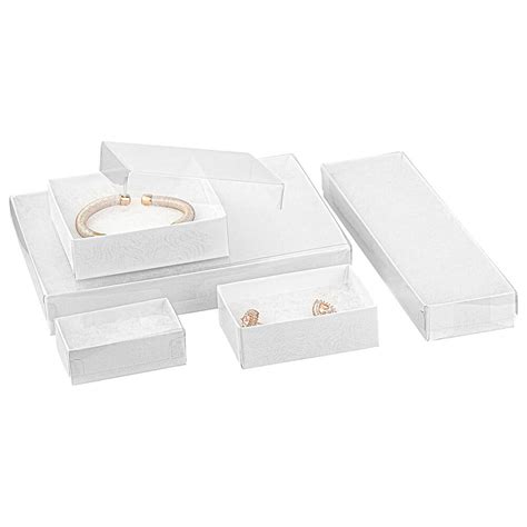 White Jewelry Boxes - Cooke Sales