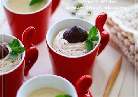 Chestnut Pudding Recipe by cookpad.japan - Cookpad