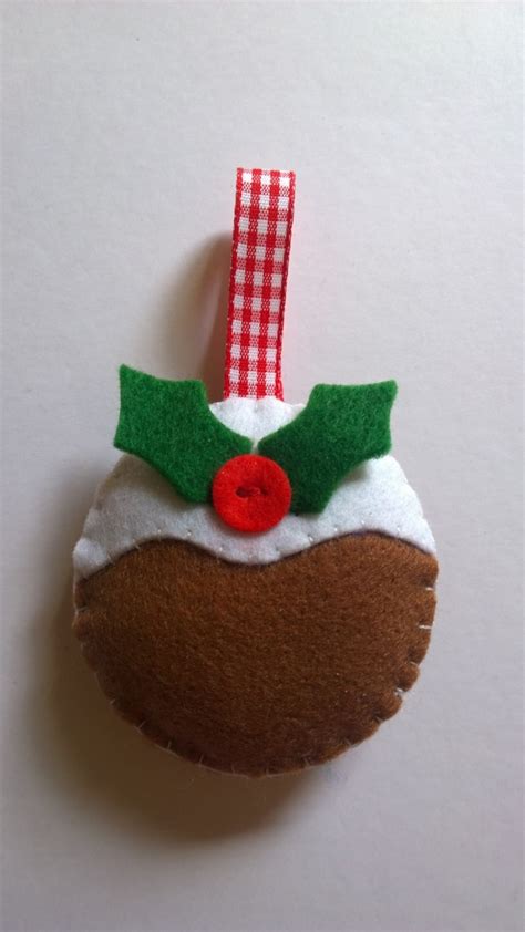 Christmas Pudding Decoration - Etsy