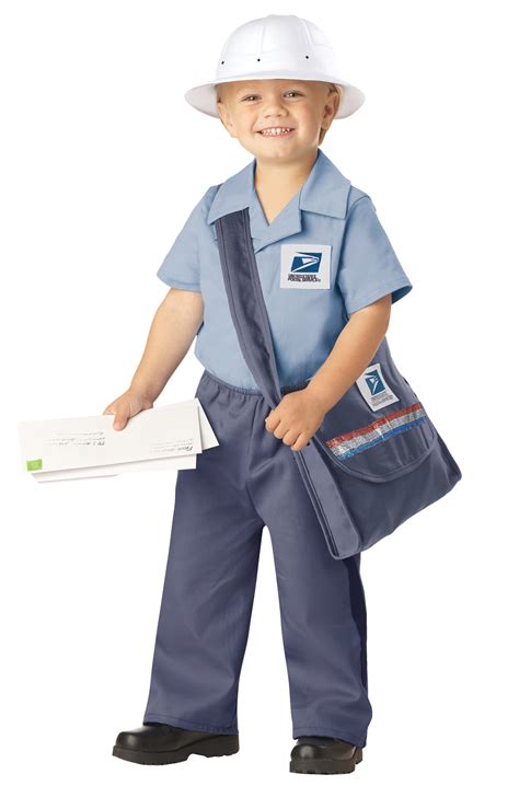 Mr Postman USPS Mailman Licensed Uniform Toddler Halloween Costume | eBay