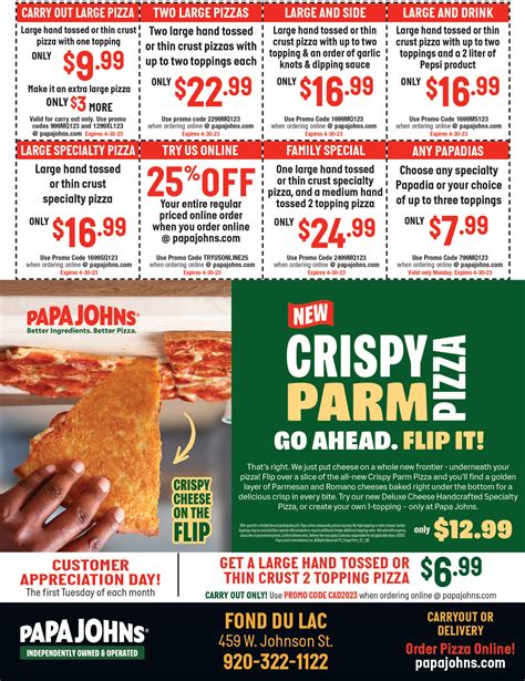 Papajohns Coupons 2024 - Roze Brandea