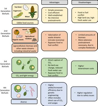 The potential of biofuels from first to fourth generation | PLOS Biology