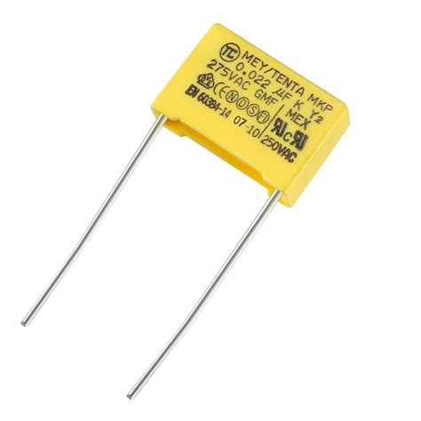 Uxcell 0.022uF 275VAC X2 MKP Polypropylene Film Safety Capacitor - Walmart.com - Walmart.com