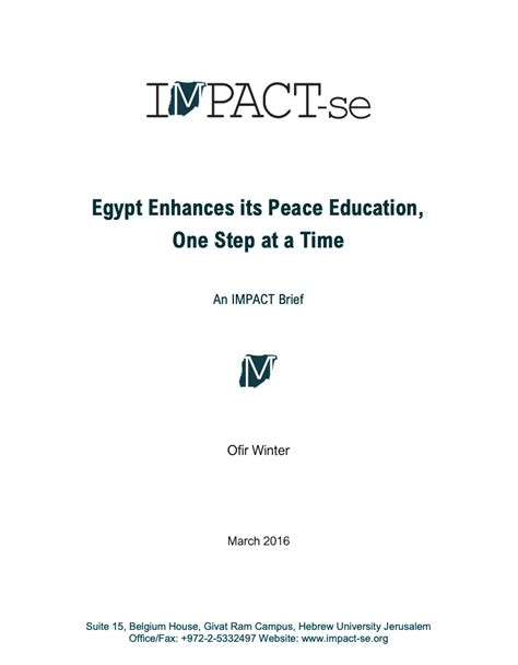 Egypt - IMPACT-se