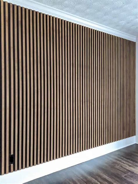 10 Easy DIY Wood Slat Wall Ideas to Try - Joyful Derivatives