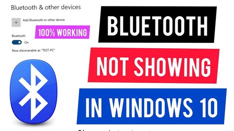 Windows 10 Bluetooth on off button missing | Bluetooth not showing in ...