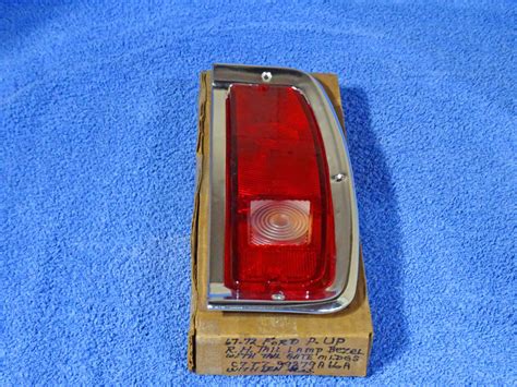 1967-1972 Ford Truck Tail Light Lamp Bezel & Lens NOS – Classic NOS Parts